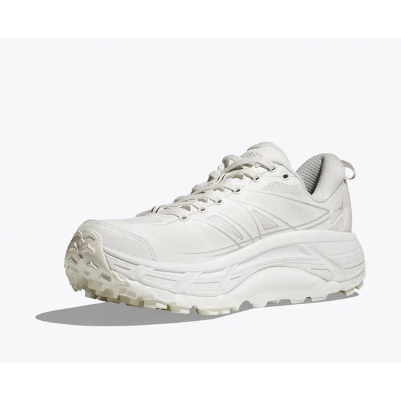 Hoka Mafate Speed 2 Men's Sneaker Size 11.5 White Lunar Rock NWT - Picture 3 of 6